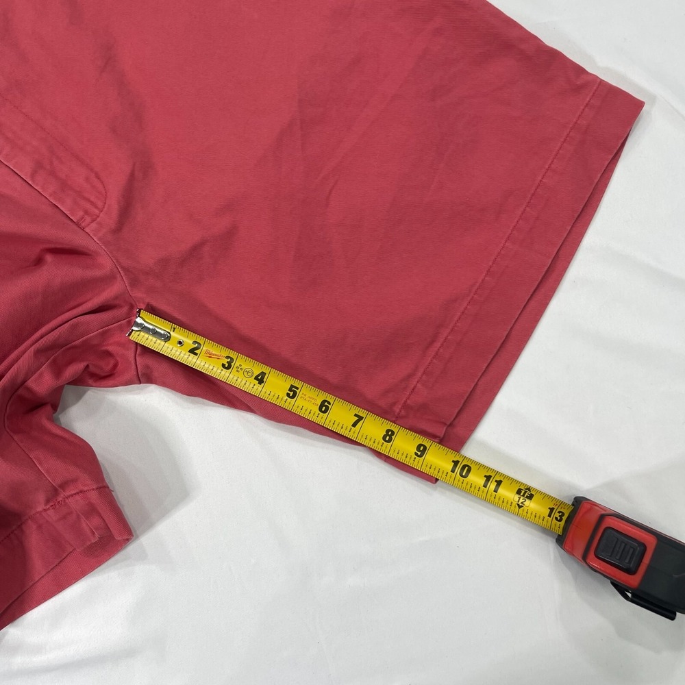 Vintage Polo Ralph Lauren Prospect Shorts Mens 38 Pink 9"‎ Chino Cotton Pink - Picture 6 of 10